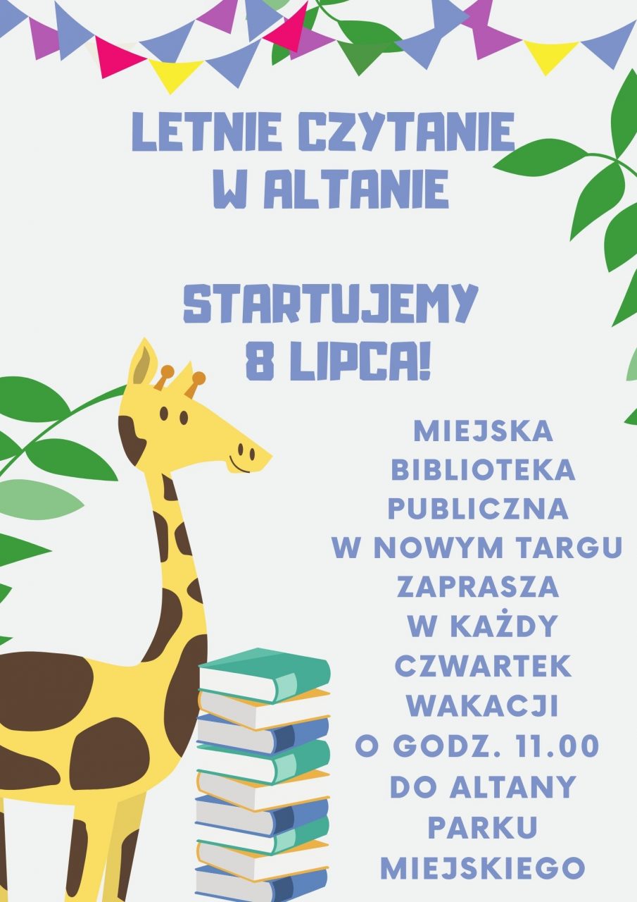 Letnie Czytanie w Altanie 2021