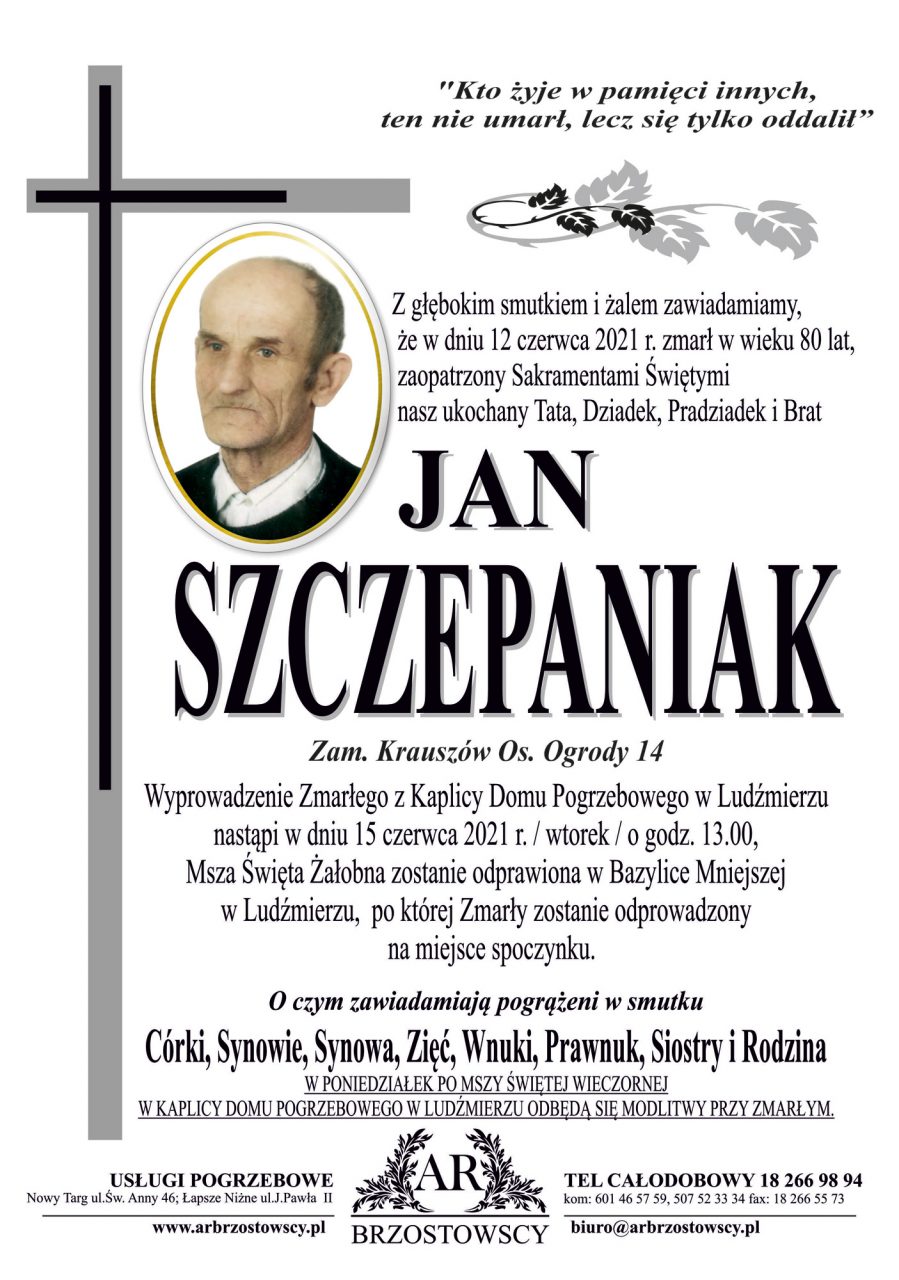 Jan Szczepaniak NowyTarg24 Tv