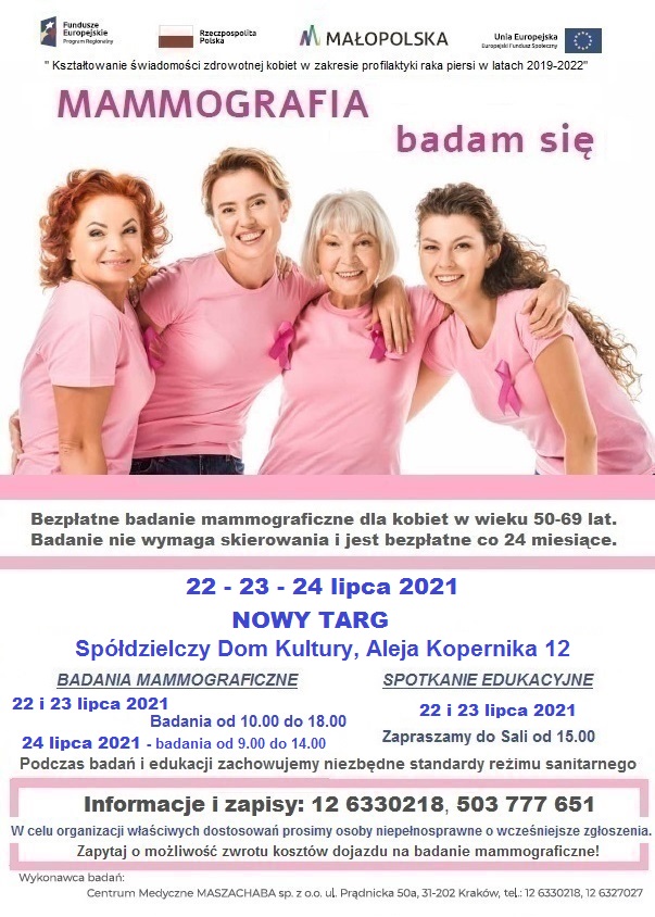 Dni Zdrowia Kobiet - badania profilaktyczne
