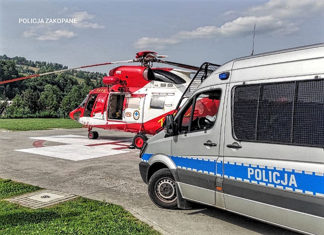 Upił się na tatrzańskim szlaku, a później próbował schodzić po łańcuchach