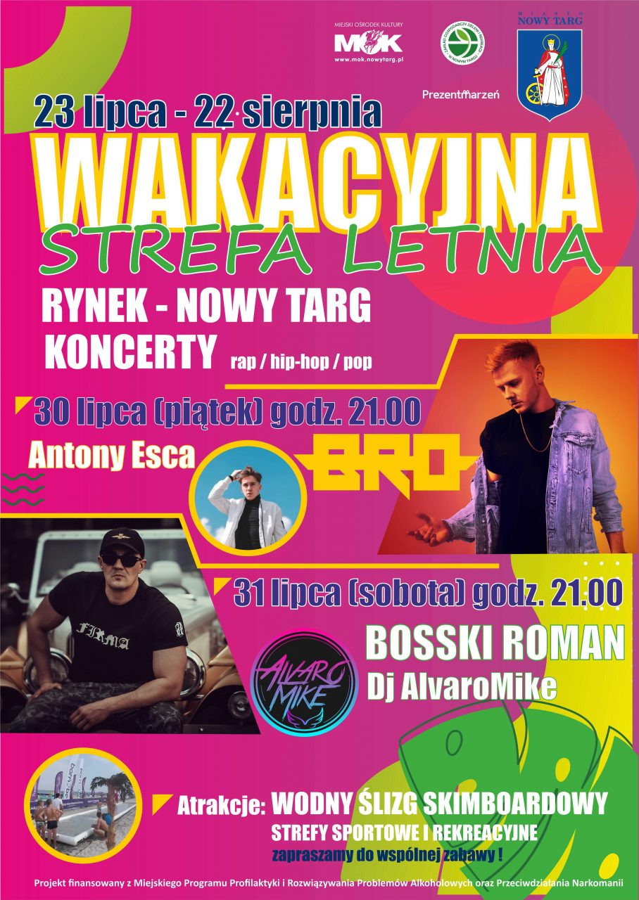 Hip-hopowy weekend na Wakacyjnej Strefie Wakacyjnej