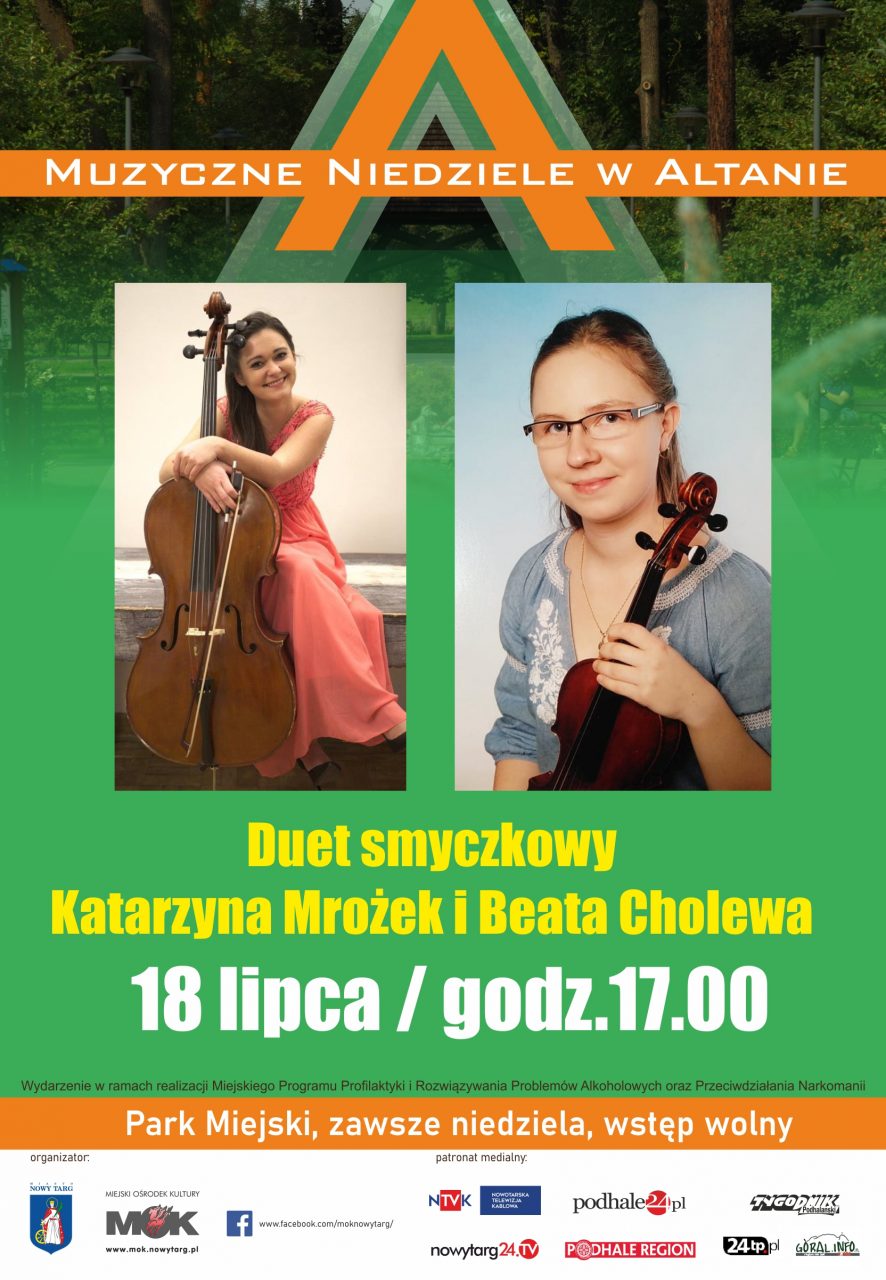 Katarzyna Mrożek i Beata Cholewa w Altanie