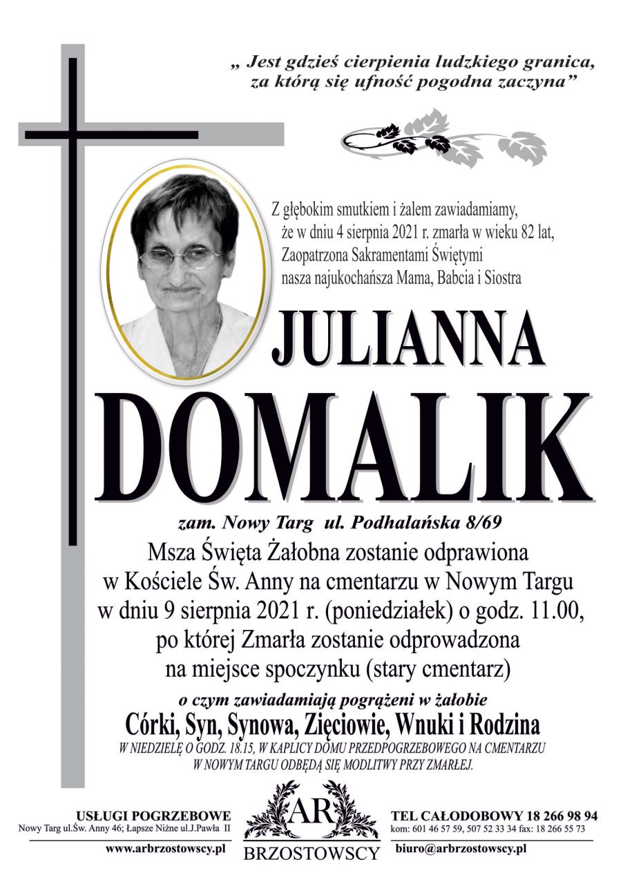 Julianna Domalik