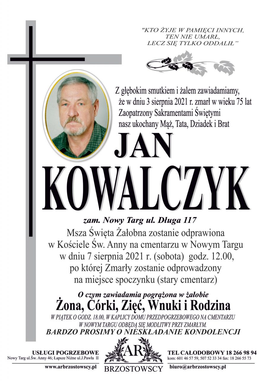 Jan Kowalczyk