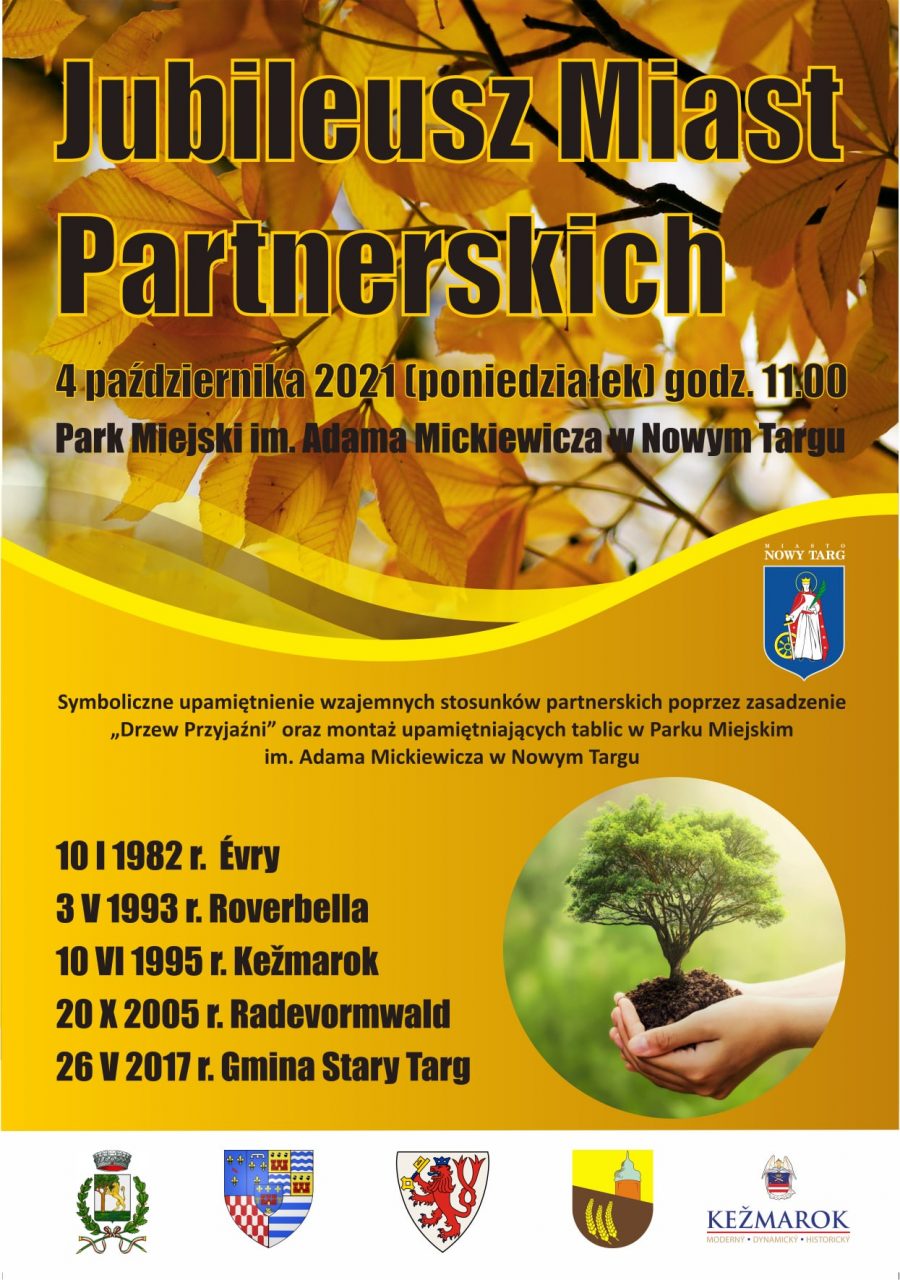 Jubileusz Miast Partnerskich Nowego Targu