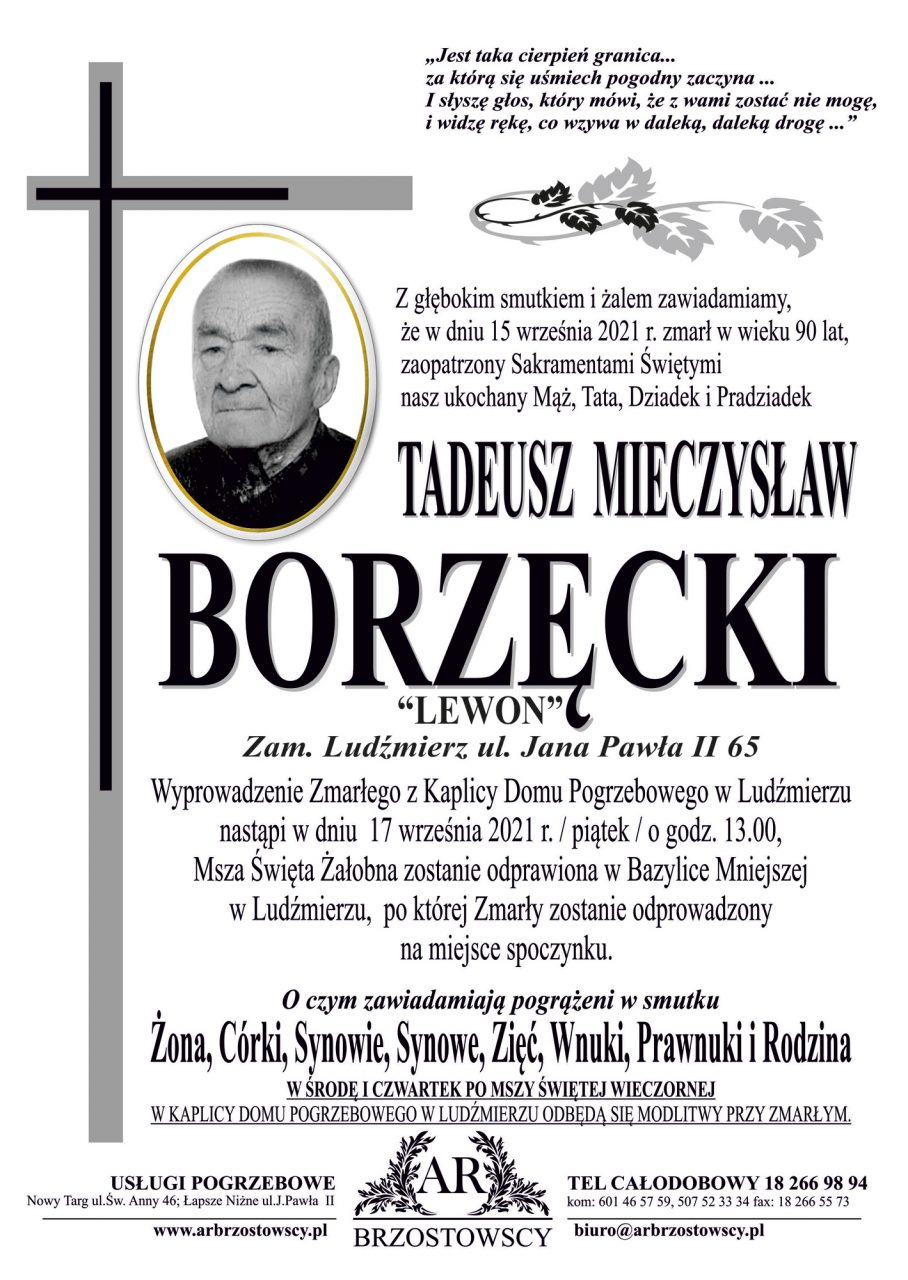 Tadeusz Mieczysław Borzęcki