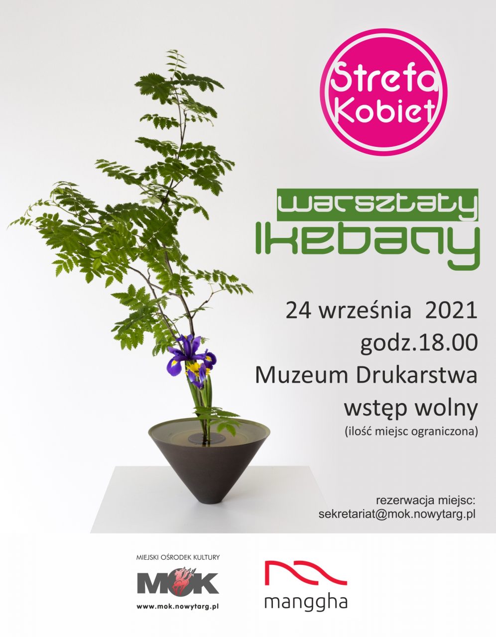 Strefa Kobiet z warsztatami ikebany