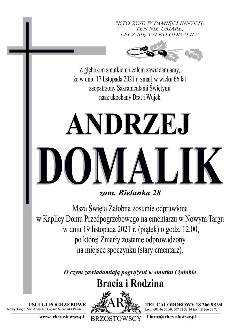 Andrzej Domalik