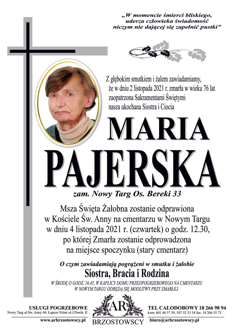 Maria Pajerska