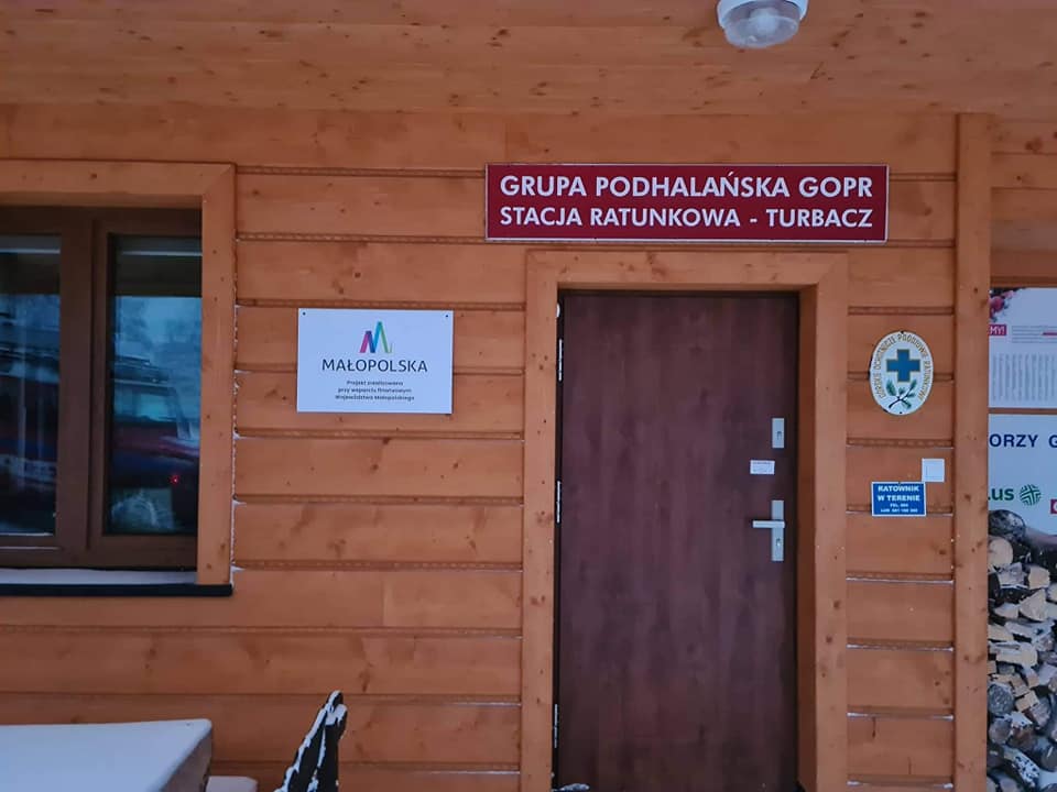 Dyżurka terenowa GOPR - doposażona