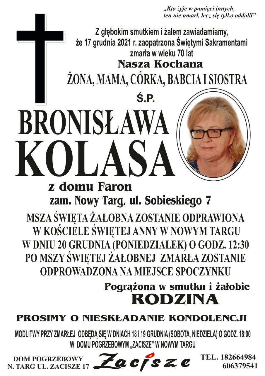 Bronisława Kolasa