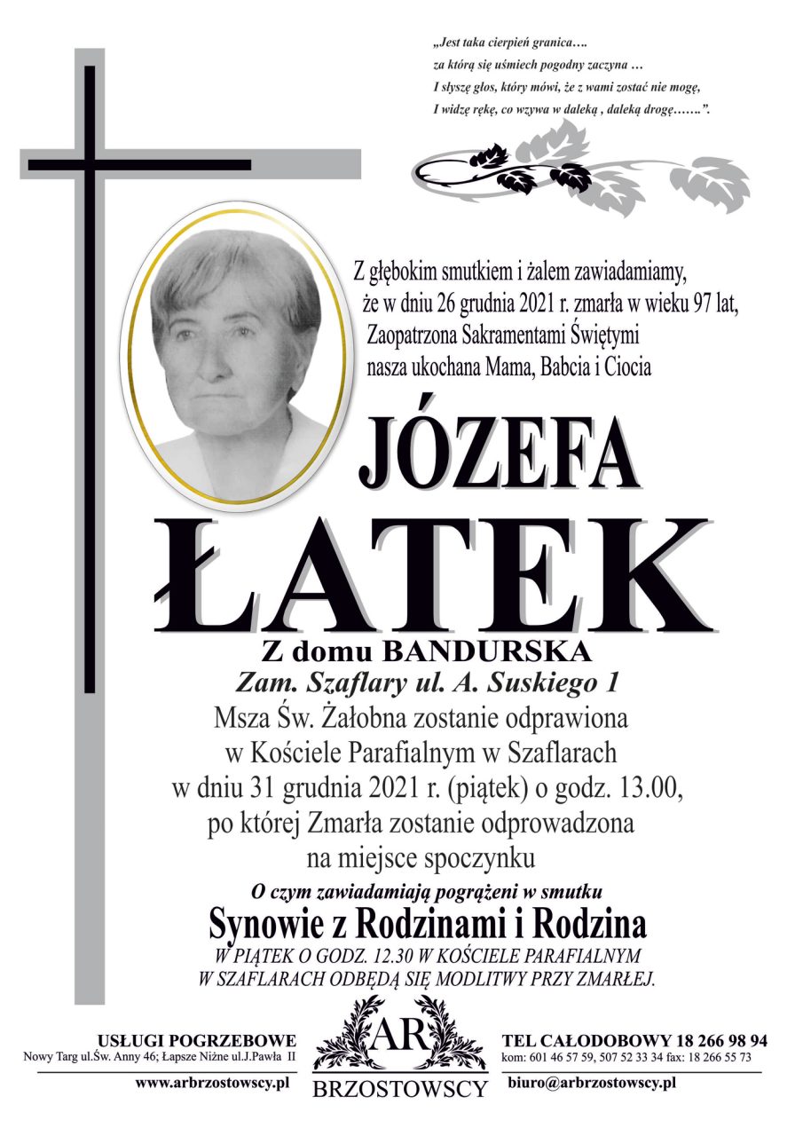 Józefa Łatek