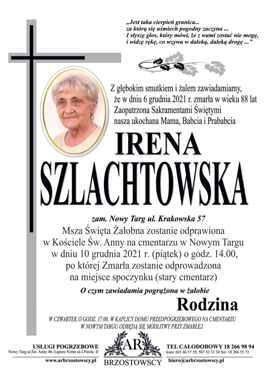 Irena Szlachtowska