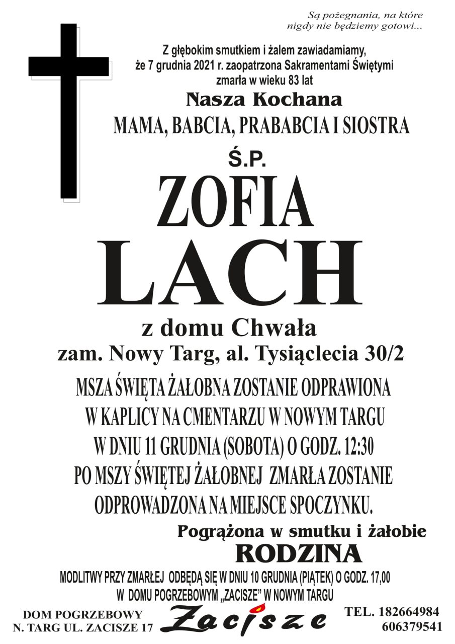 Zofia Lach