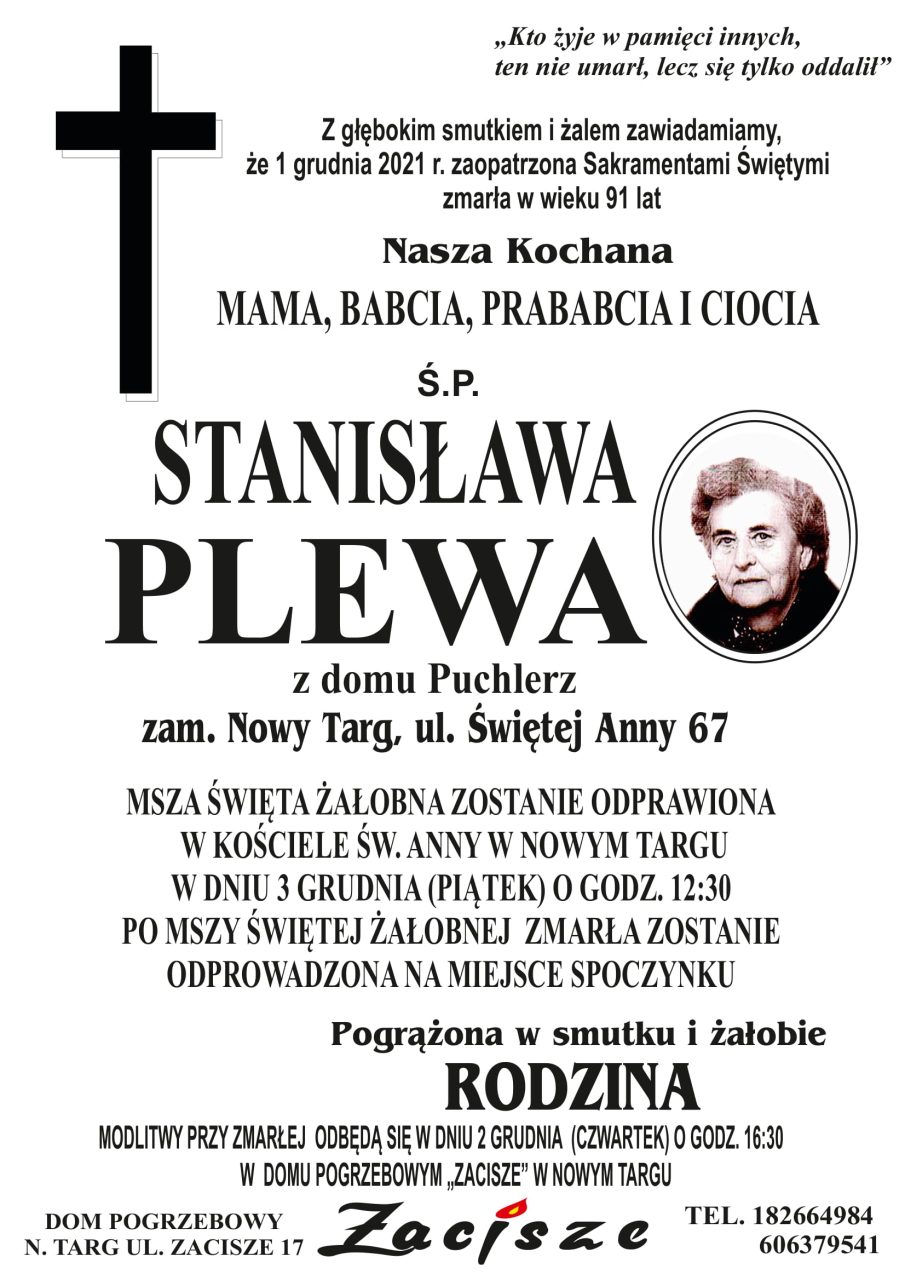 Stanisława Plewa
