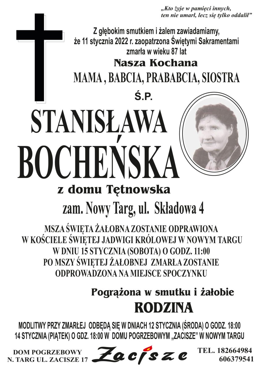 Stanisława Bocheńska