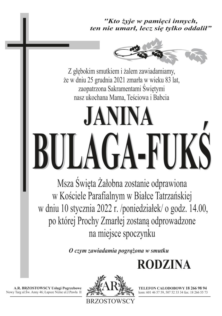 Janina Bulaga-Fukś