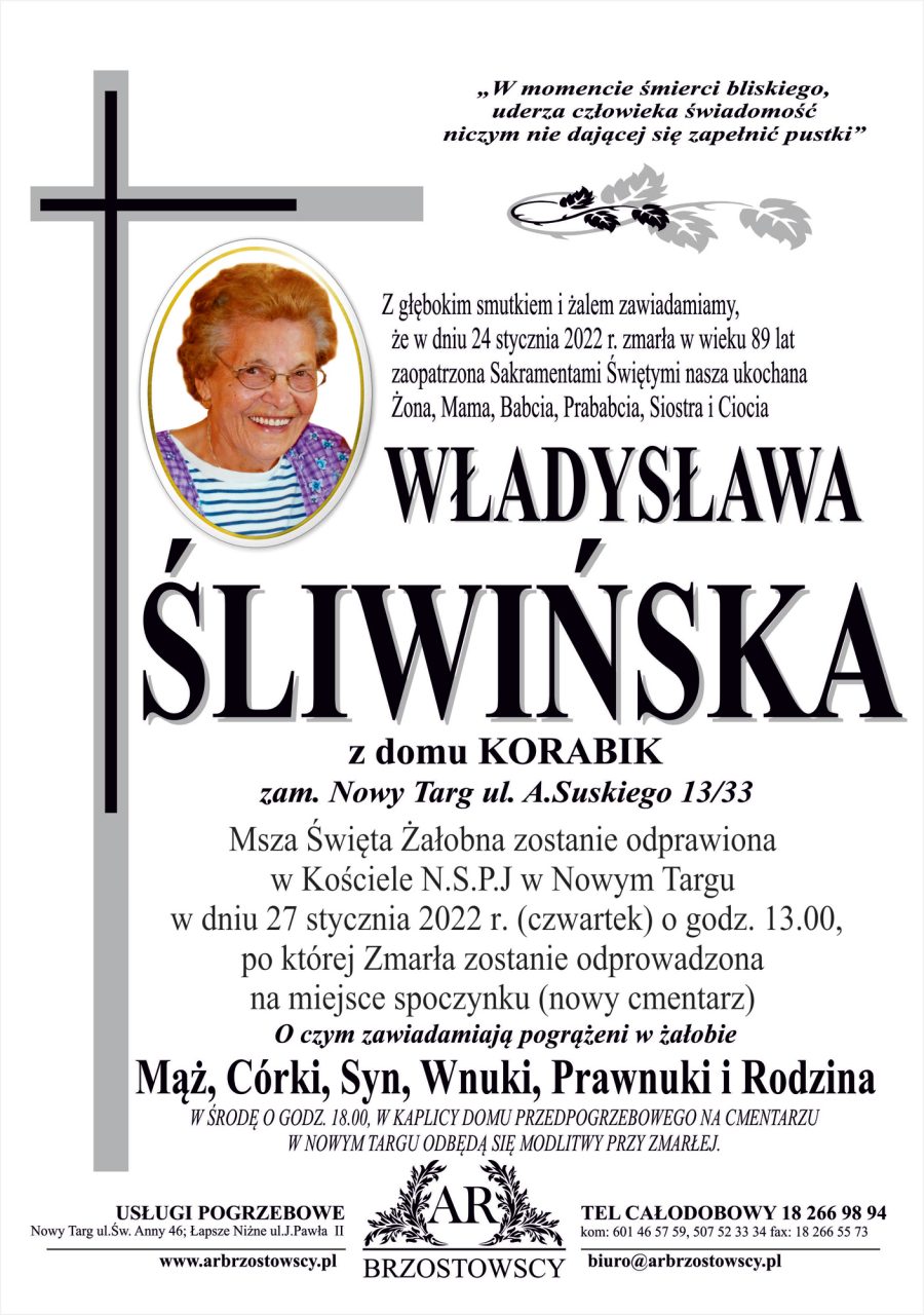 Władysława Śliwińska