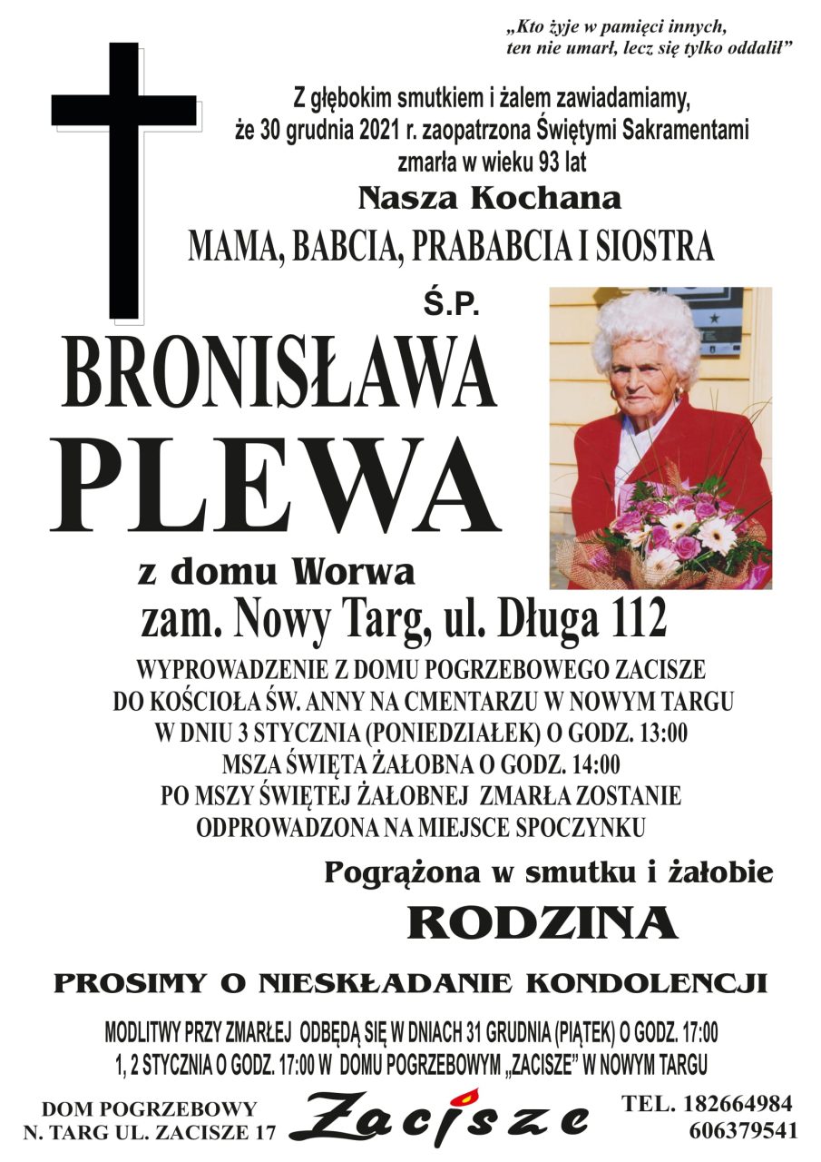 Bronisława Plewa