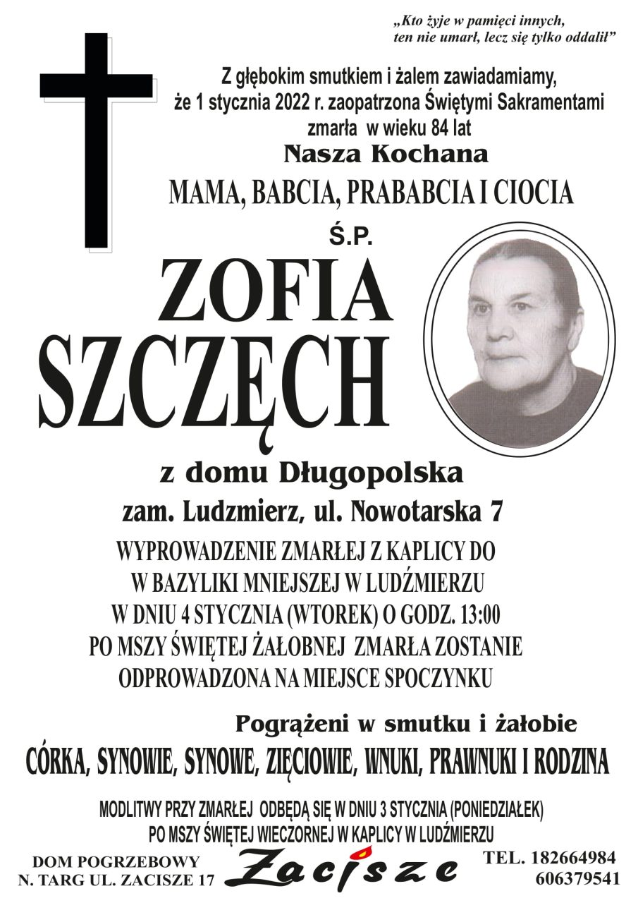 Zofia Szczęch