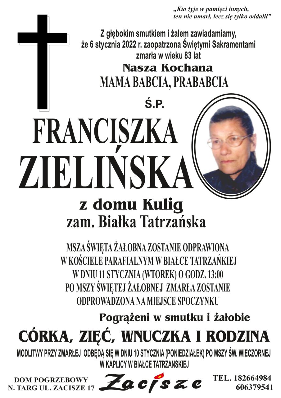 Franciszka Zielińska