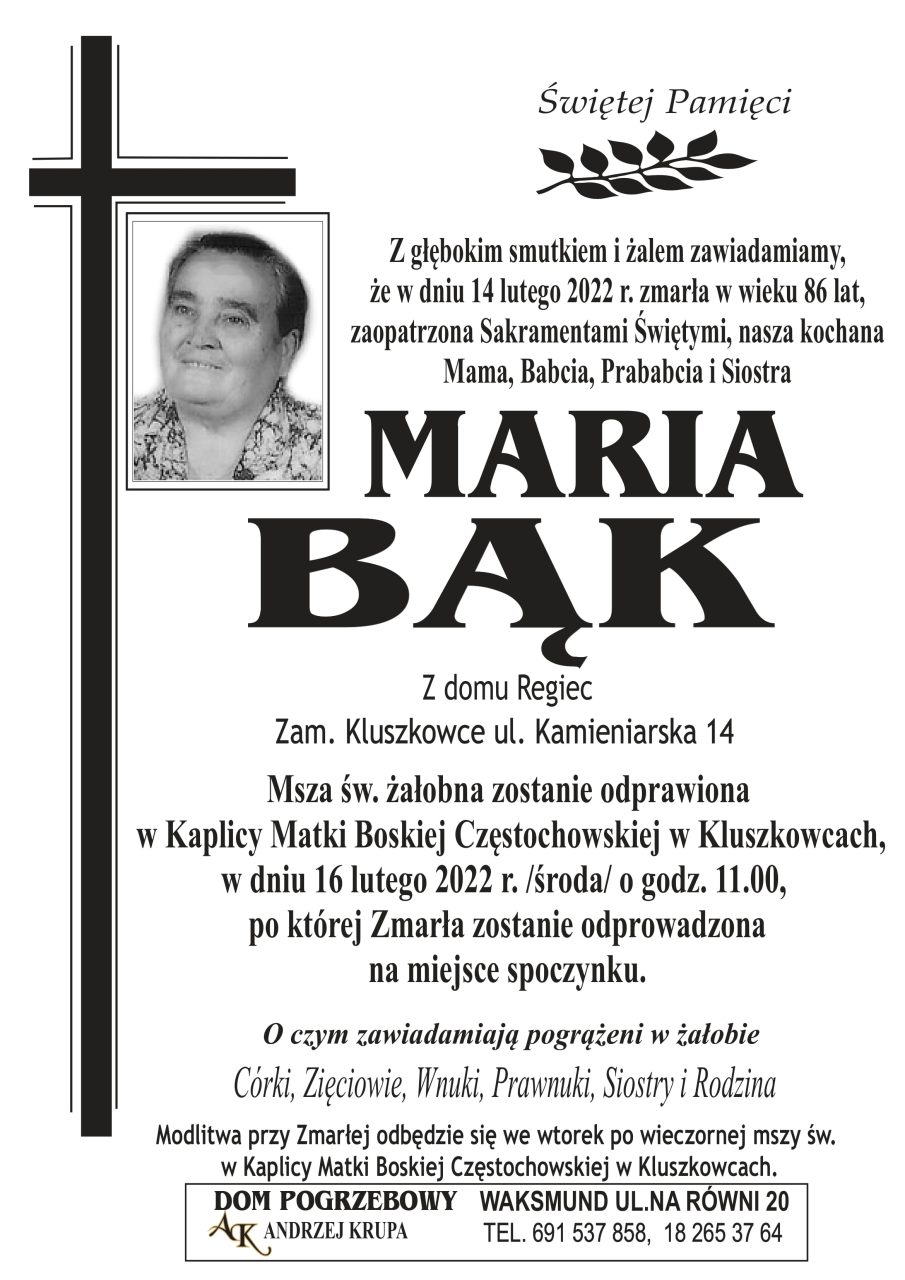 Maria Bąk