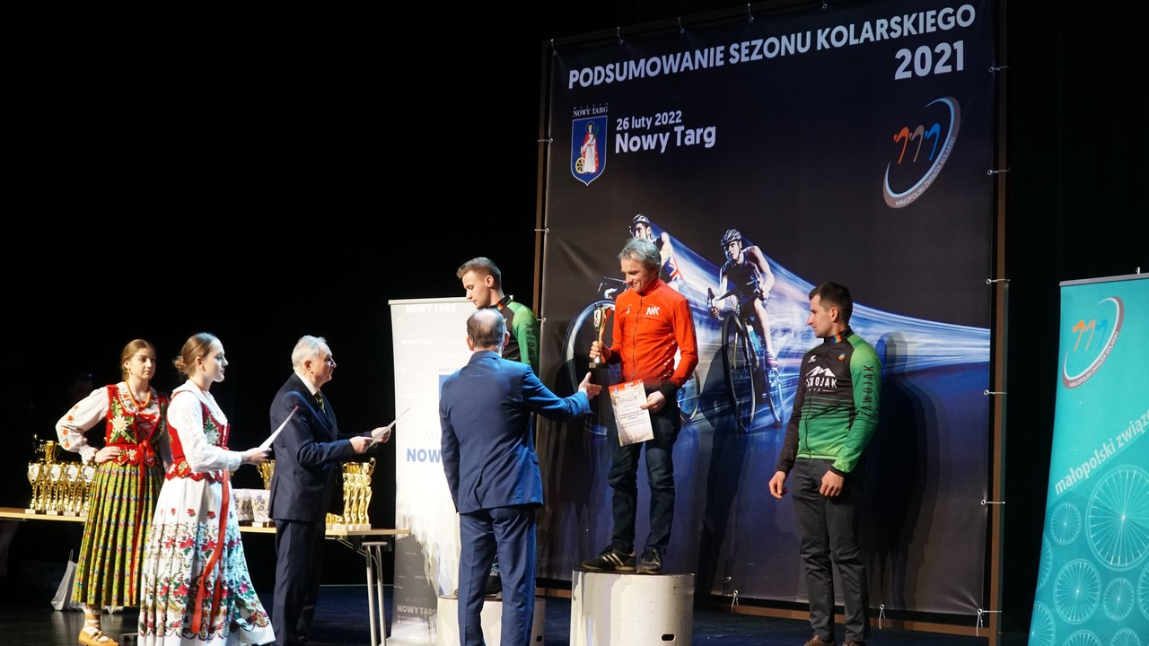 Małopolskie Podsumowanie Sezonu Kolarskiego 2021 w MCK w Nowym Targu
