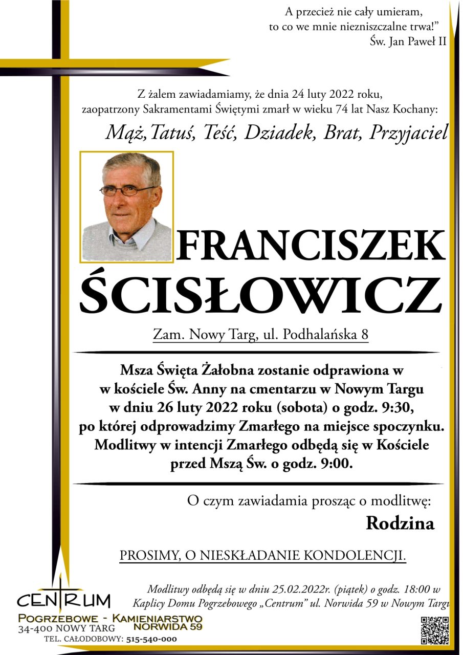 Franciszek Ścisłowicz