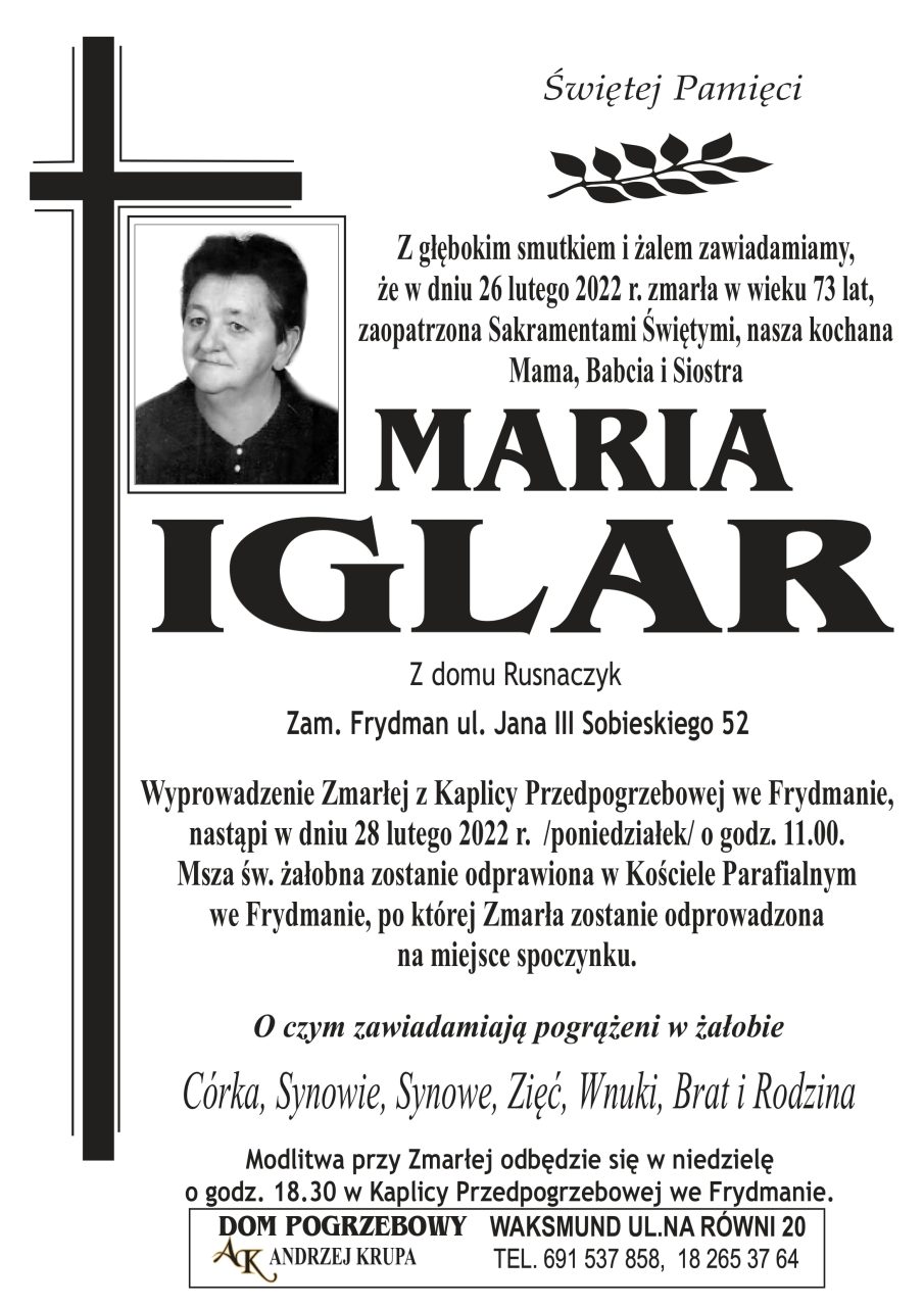 Maria Iglar