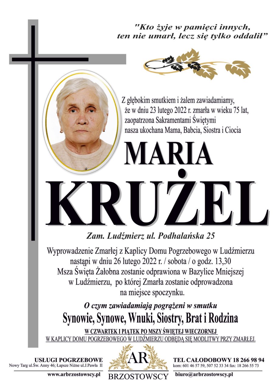 Maria Krużel