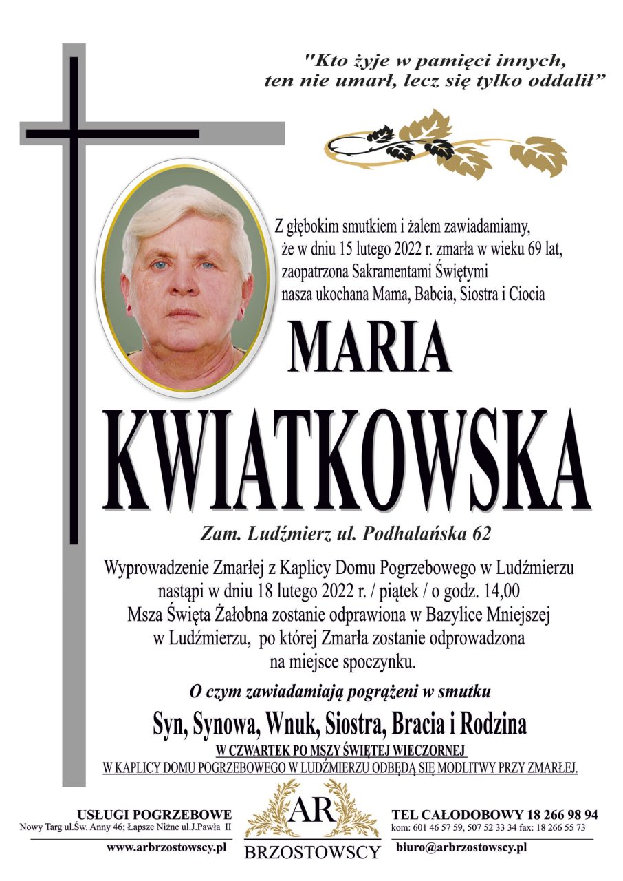 Maria Kwiatkowska