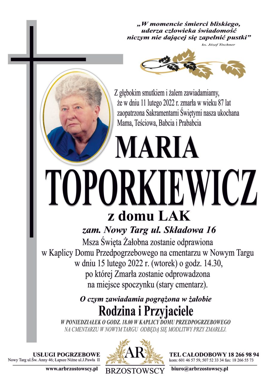 Maria Toporkiewicz