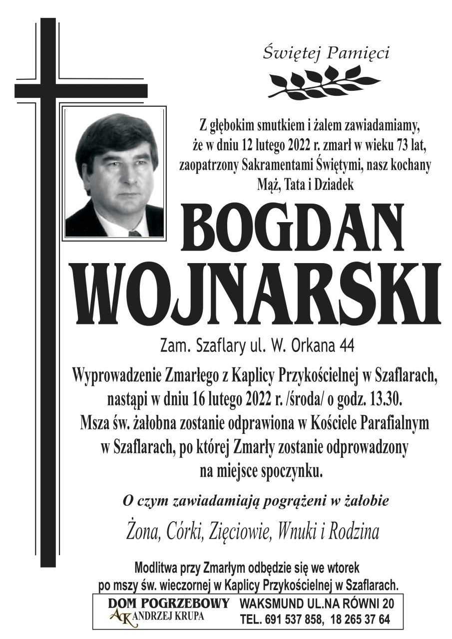 Bogdan Wojnarski