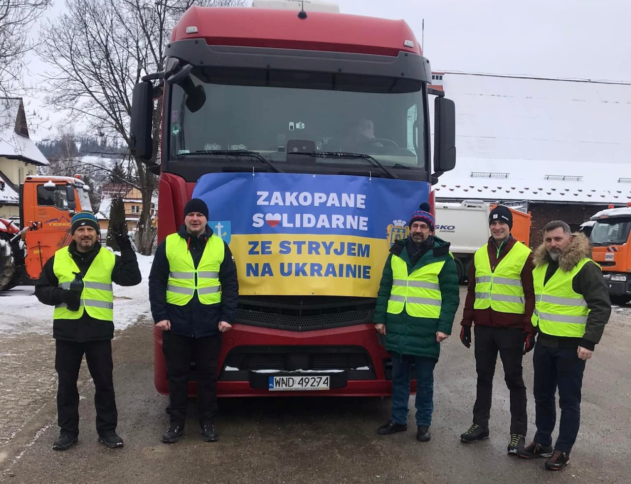 Dary z Zakopanego już w drodze na Ukrainę (film)