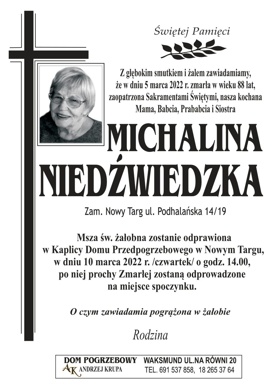 Michalina Niedźwiedzka