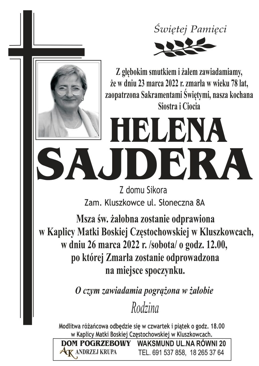 Helena Sajdera
