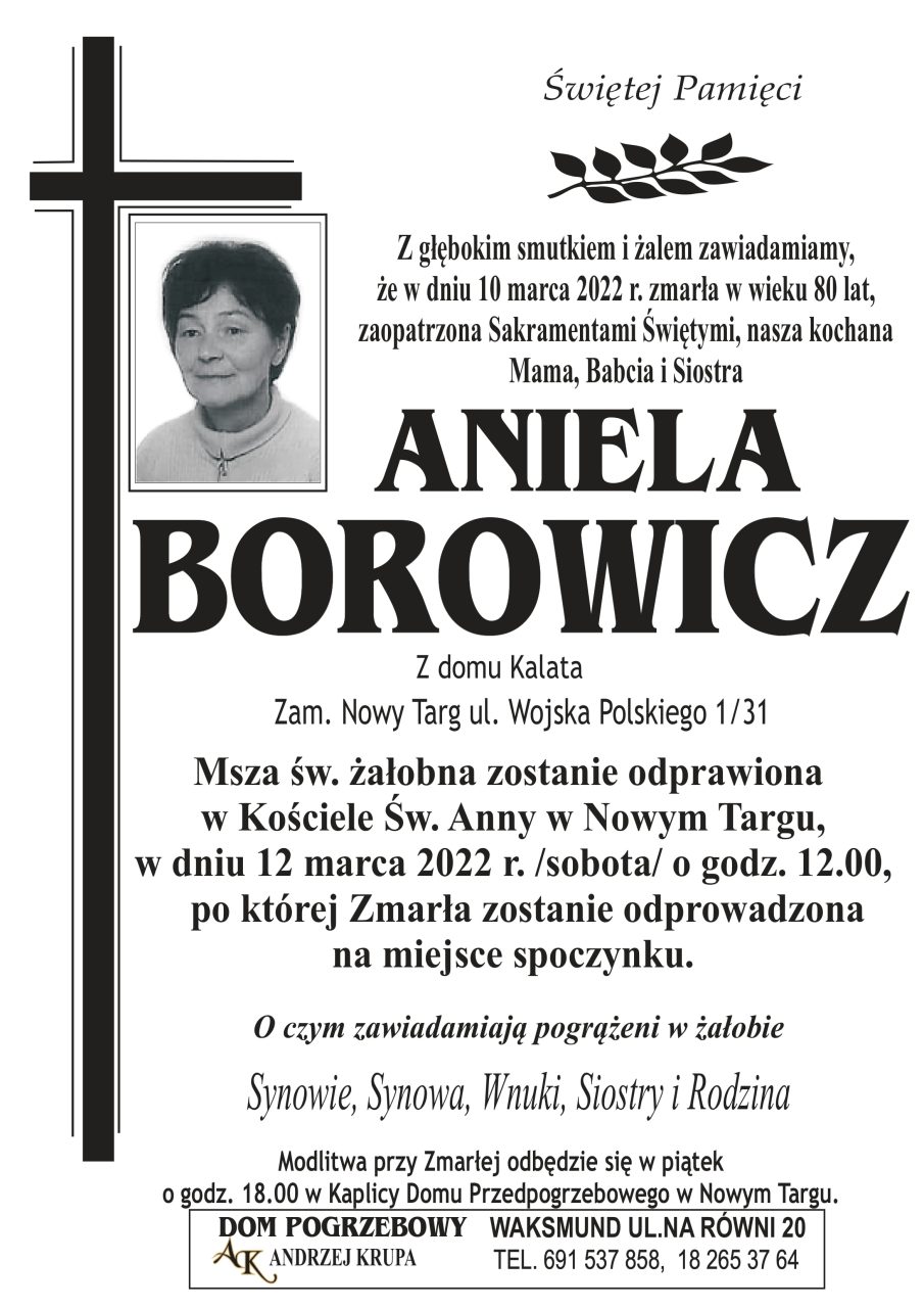 Aniela Borowicz