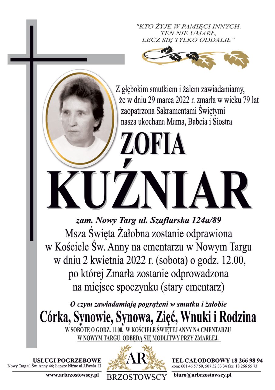 Zofia Kuźniar