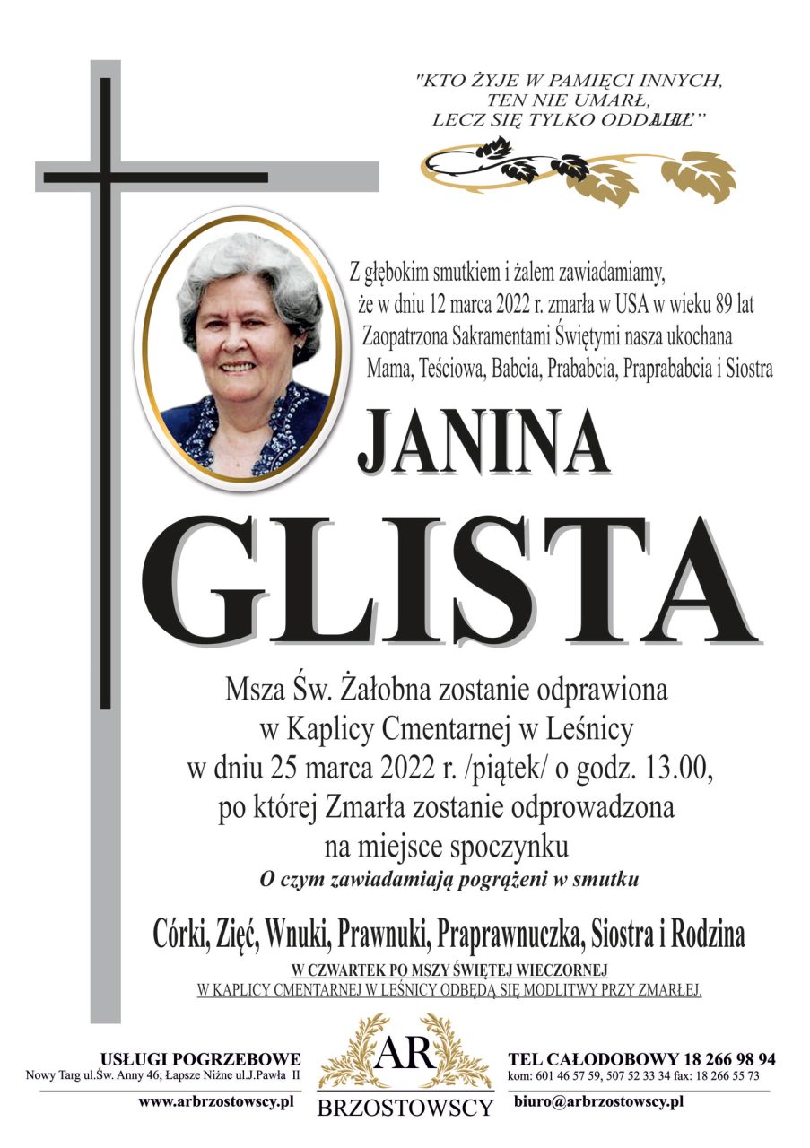 Janina Glista