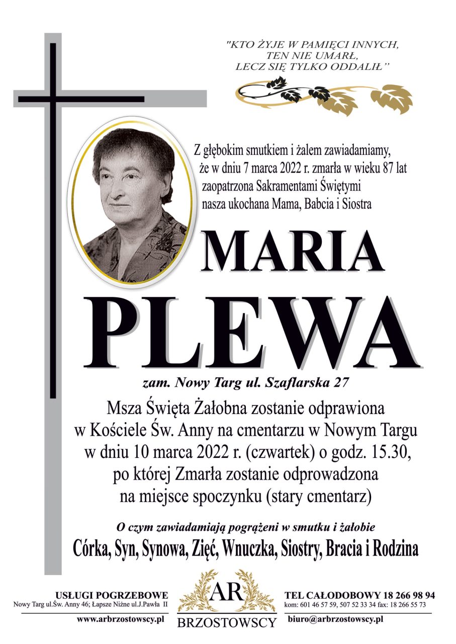 Maria Plewa