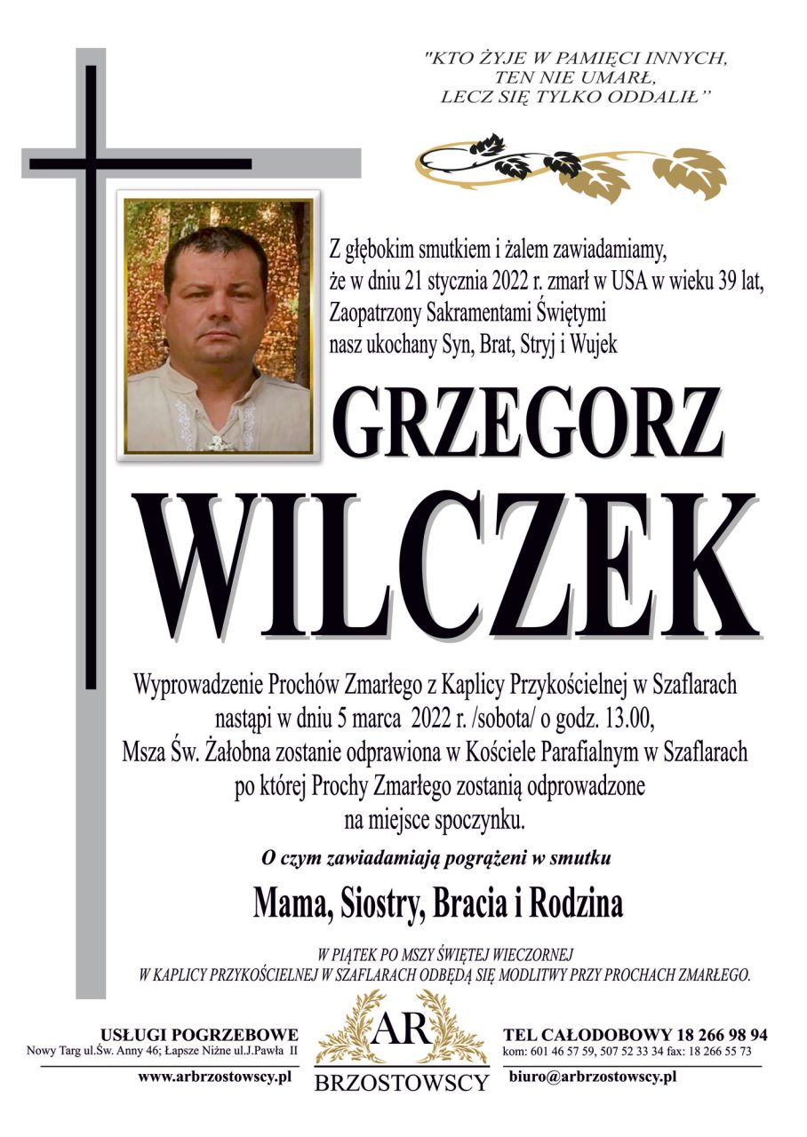 Grzegorz Wilczek