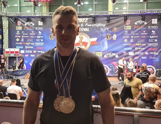 Policjant z Nowego Targu z trzema złotymi medalami i jednym brązowym na Mistrzostwach Europy