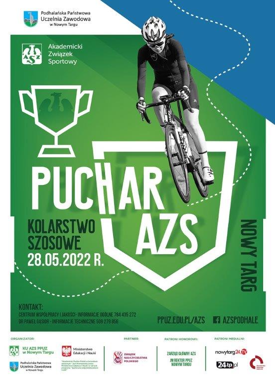 PPUZ w Nowym Targu zaprasza do udziału w Akademickim Pucharze Polski w Kolarstwie Szosowym
