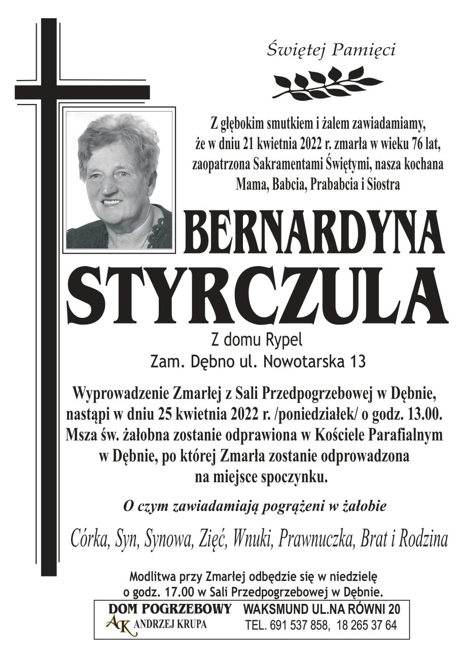 Bernardyna Styrczula