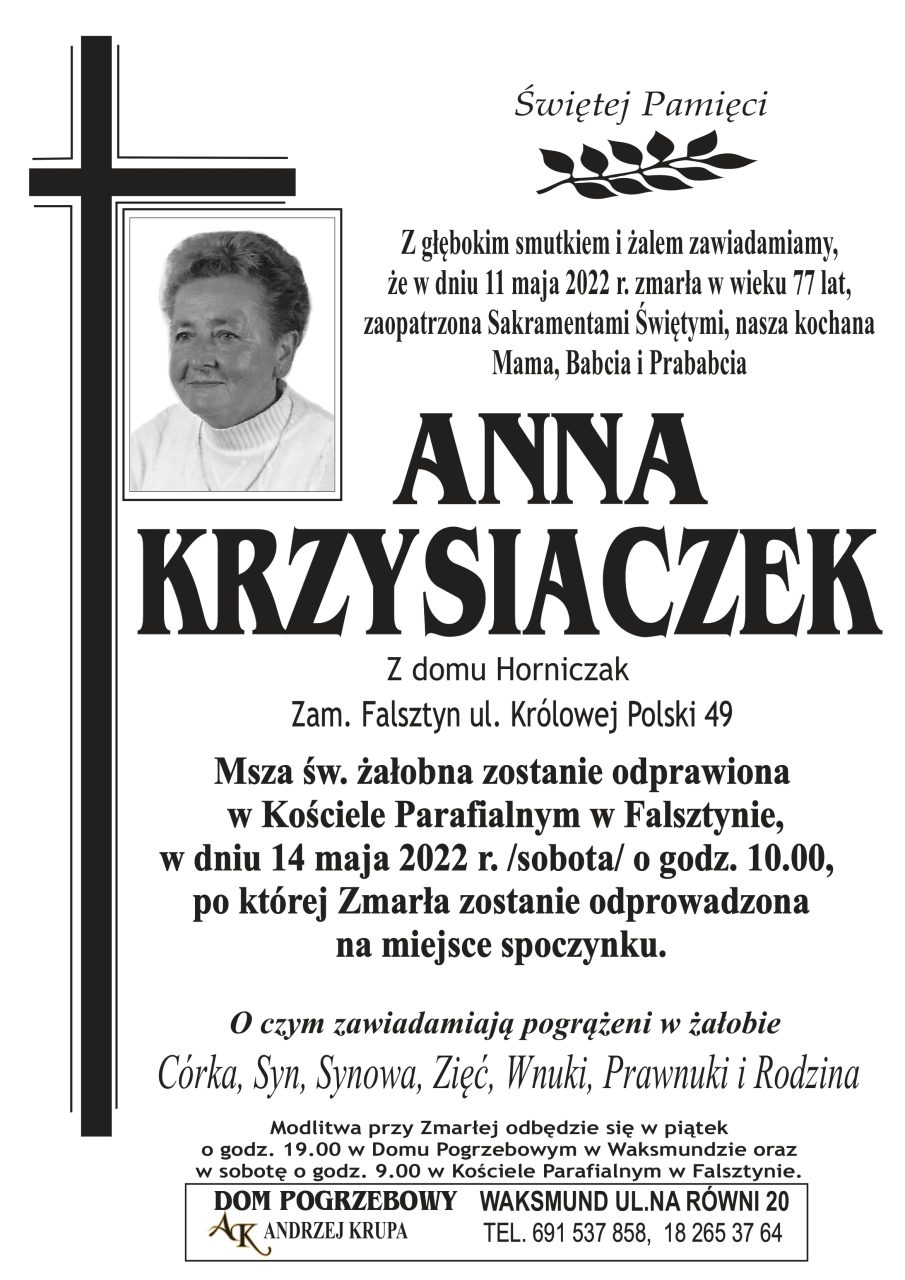 Anna Krzysiaczek