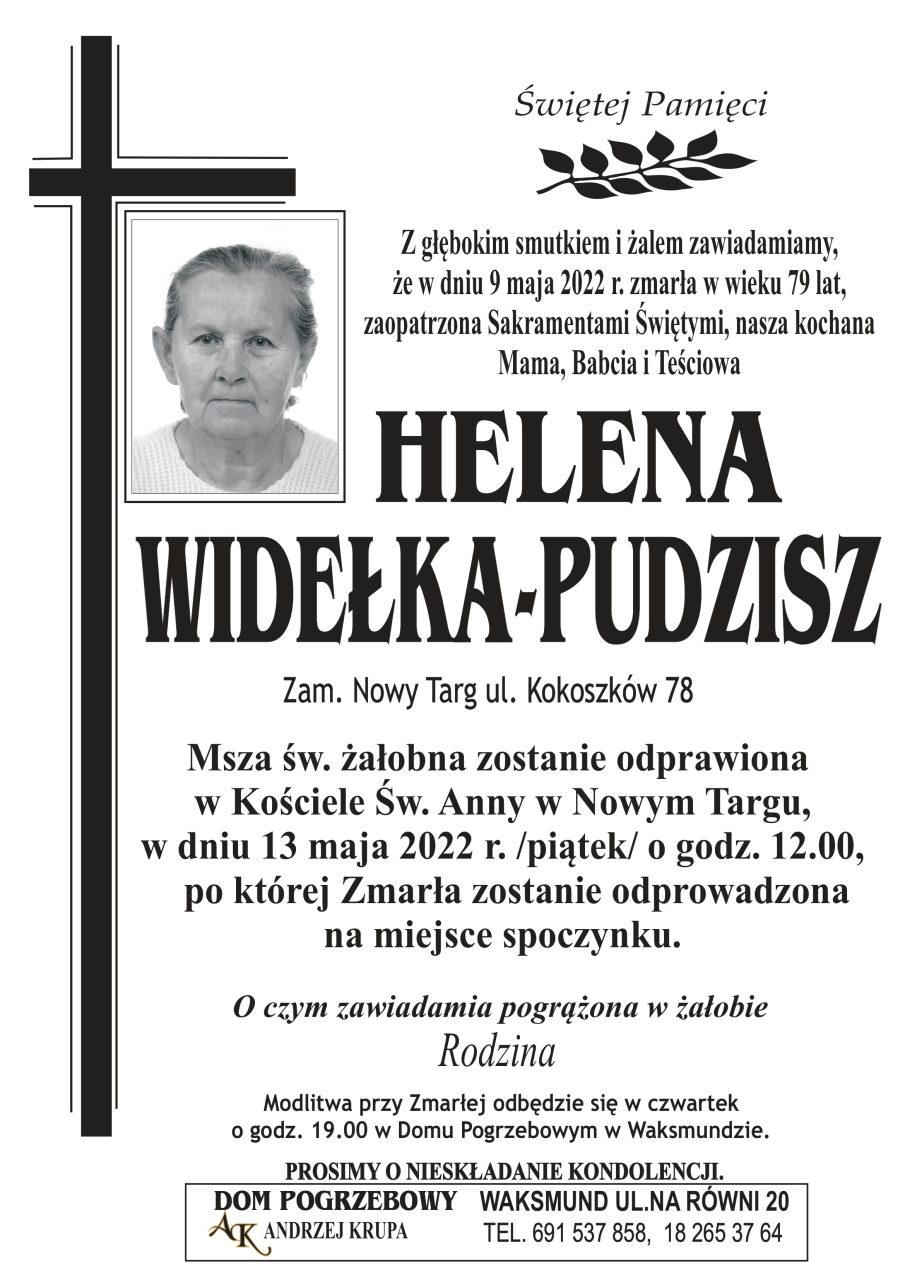 Helena Widełka-Pudzisz
