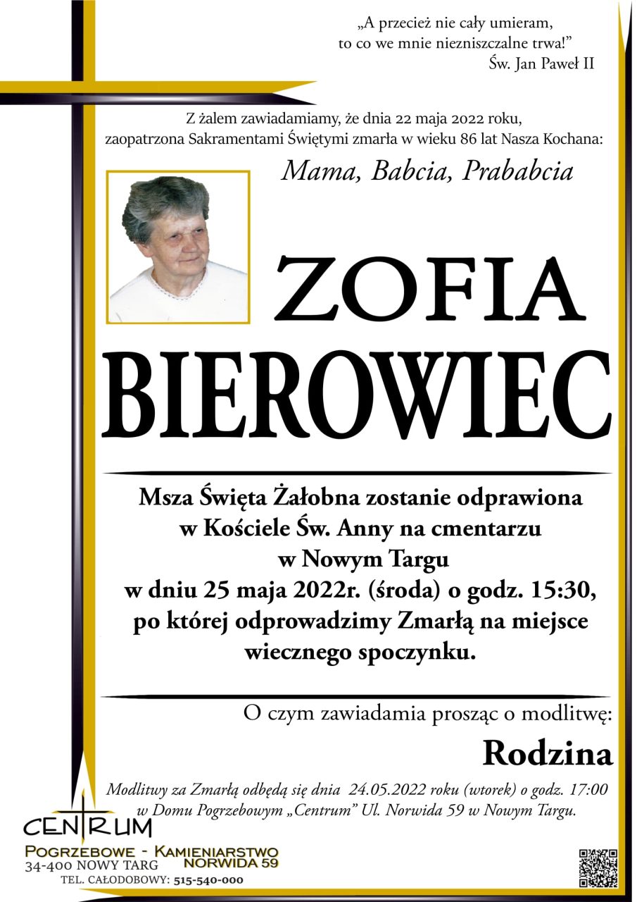 Zofia Bierowiec