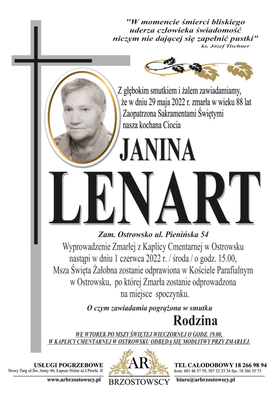 Janina Lenart