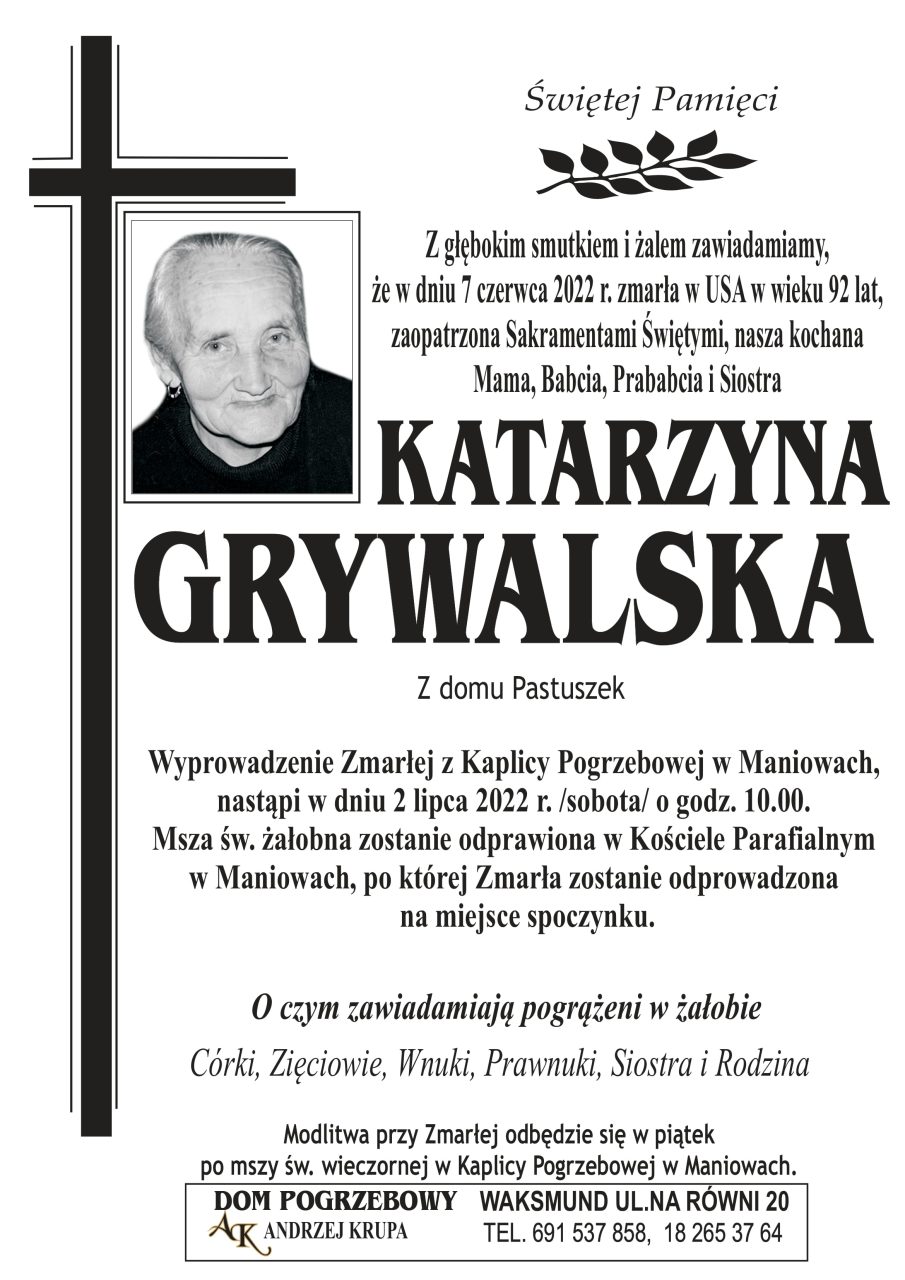 Katarzyna Grywalska