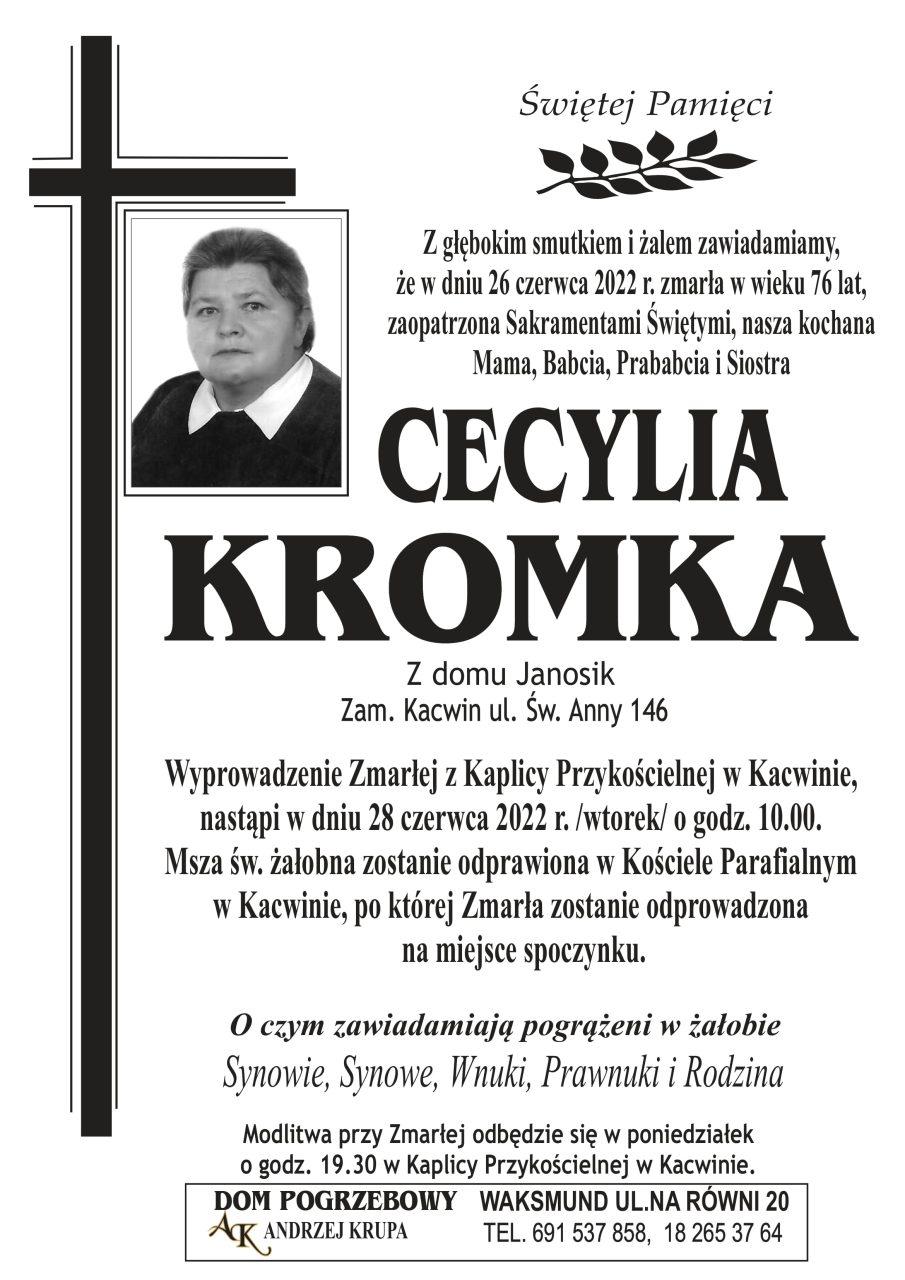 Cecylia Kromka